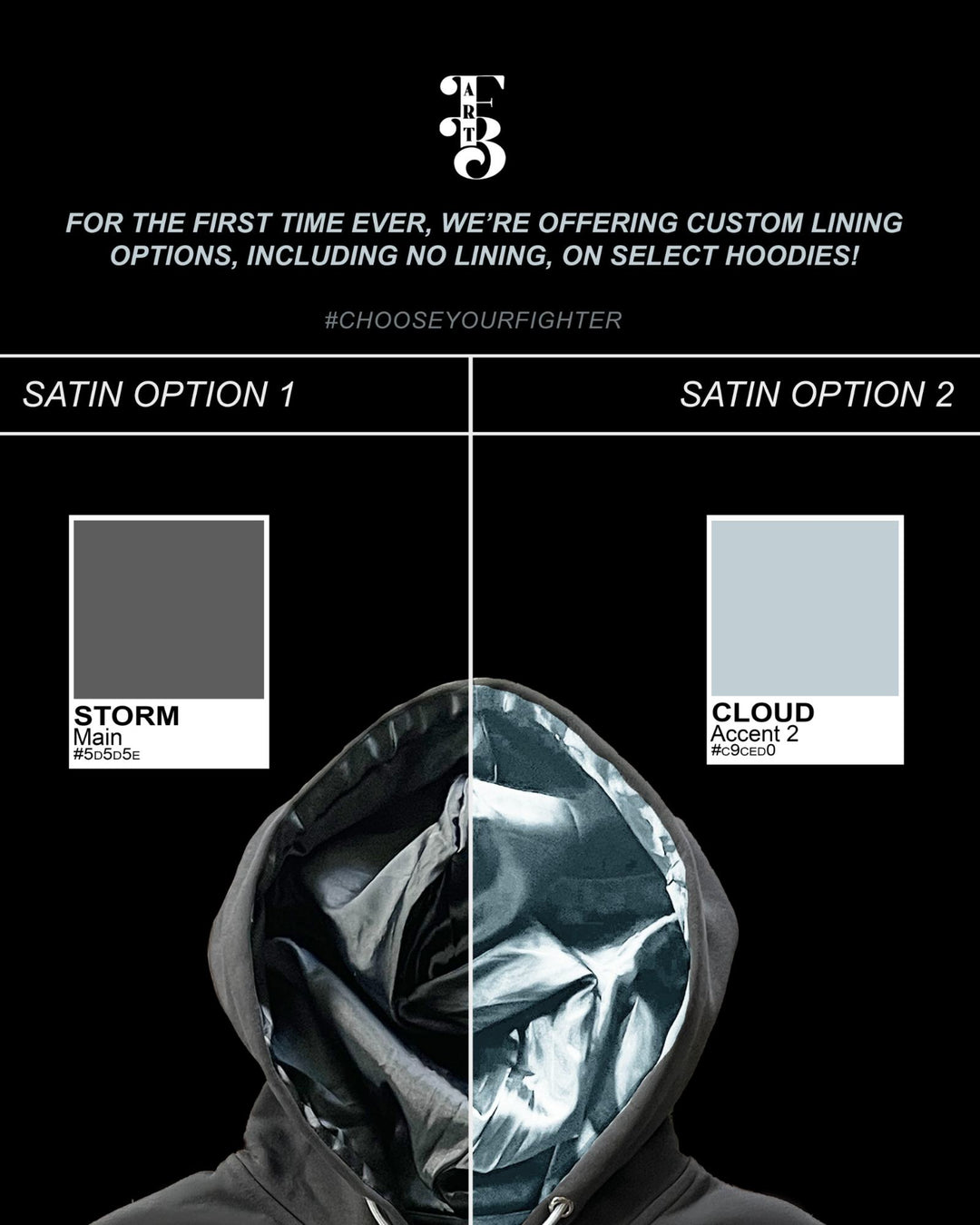 Storm Satin-Lined Zip-Up Hoodie & Biker Shorts Set