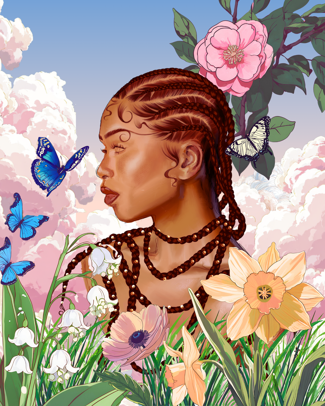 Limited Edition Flourishing Canvas Print, Winter Vault 2026