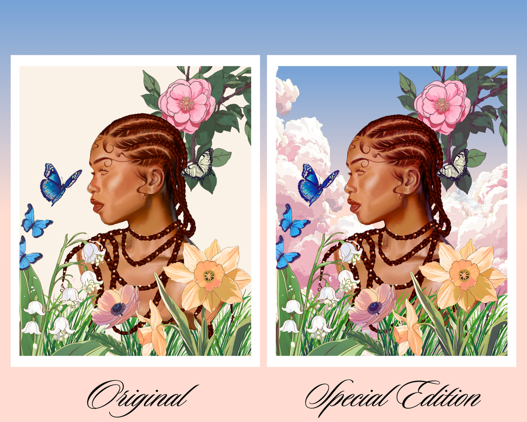 Limited Edition Flourishing Canvas Print, Winter Vault 2026