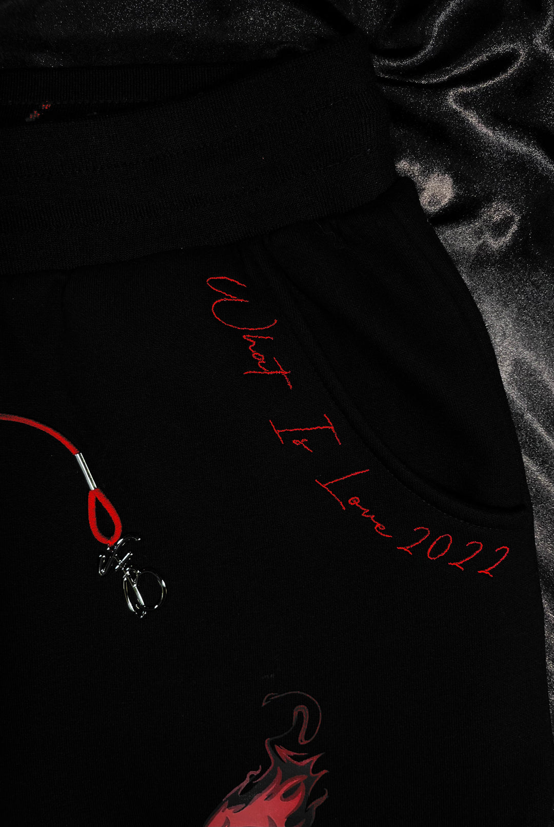 "LOVE IS NOT TOXIC" JOGGERS, Winter Vault 2026.
