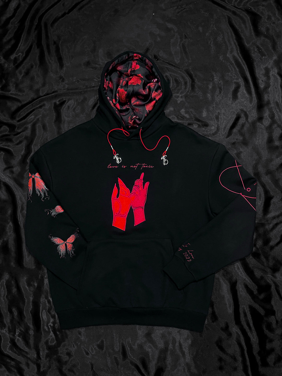 "LOVE IS NOT TOXIC" HOODIE, Winter Vault, 2026.