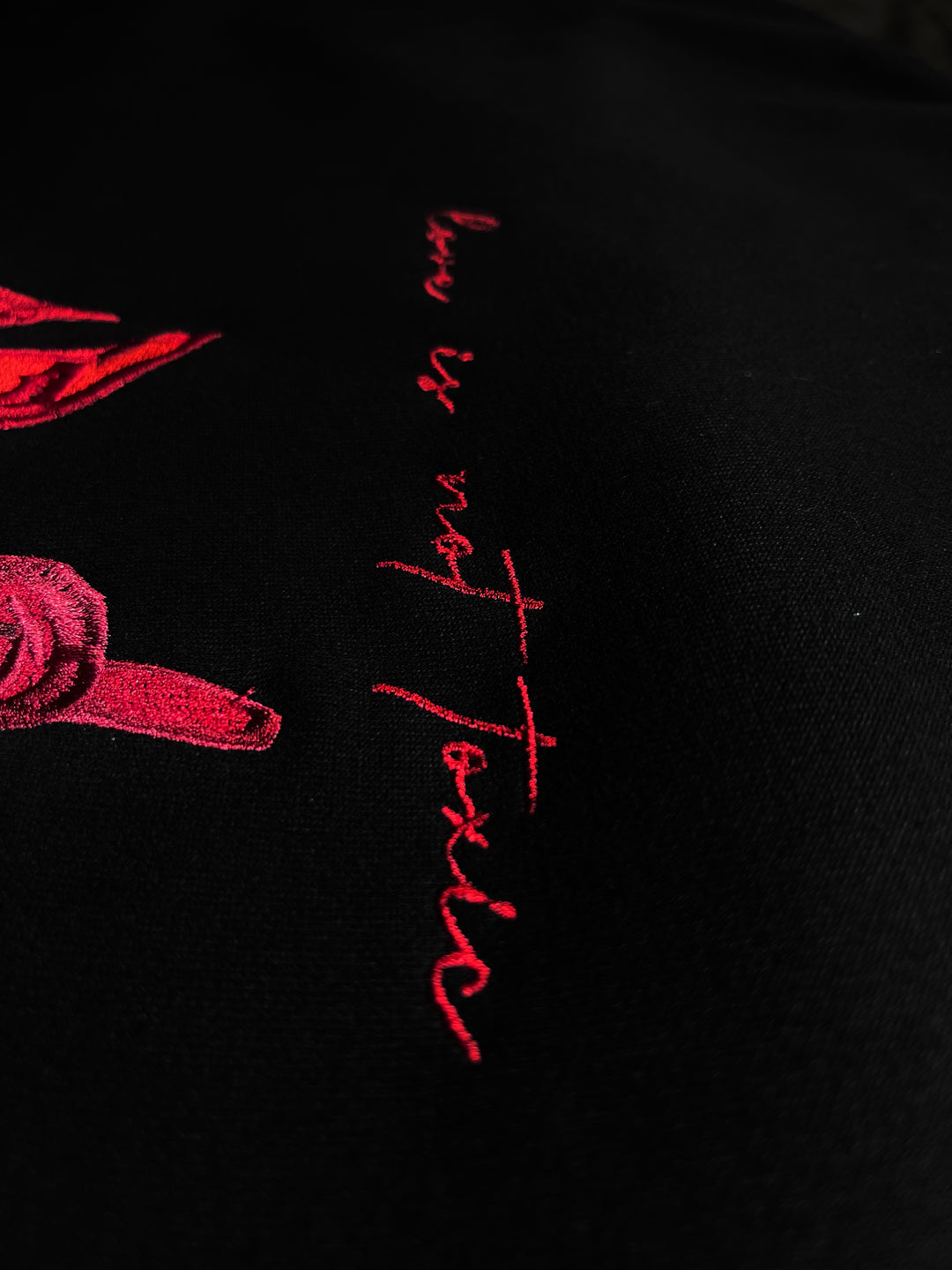 "LOVE IS NOT TOXIC" HOODIE, Winter Vault, 2026.