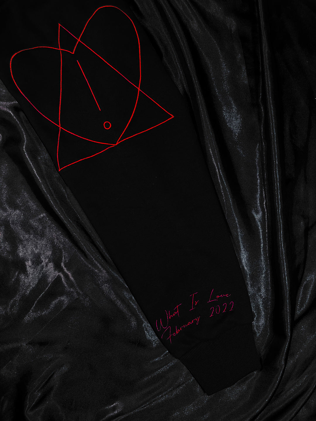 "LOVE IS NOT TOXIC" HOODIE, Winter Vault, 2026.