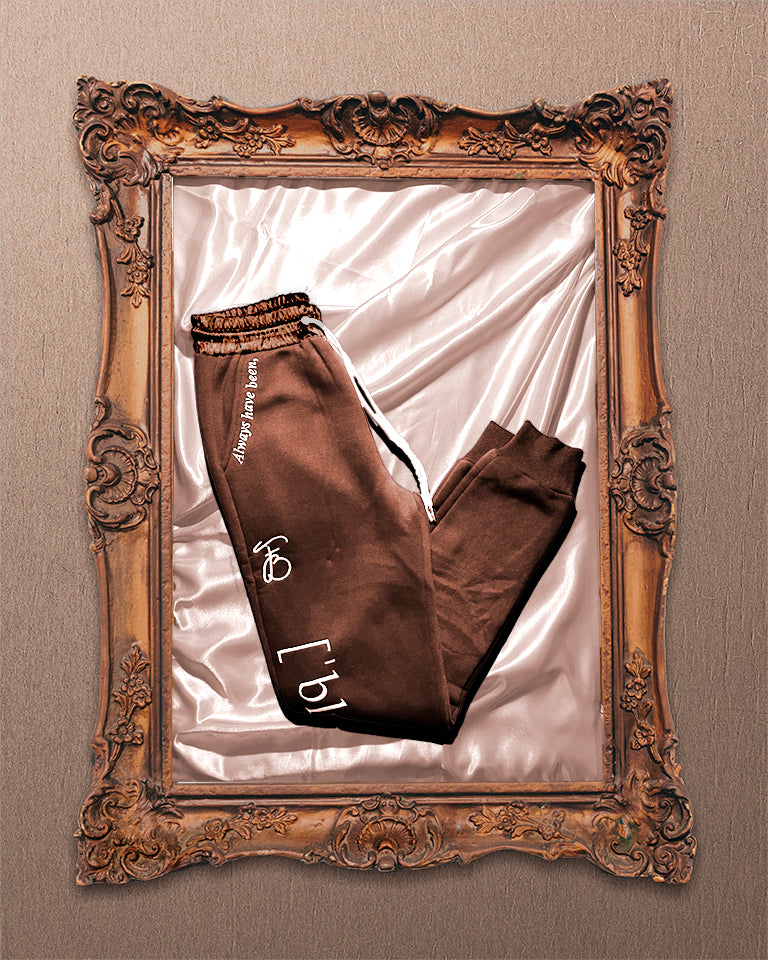 Mocha Brown Joggers, Winter Vault 2026.