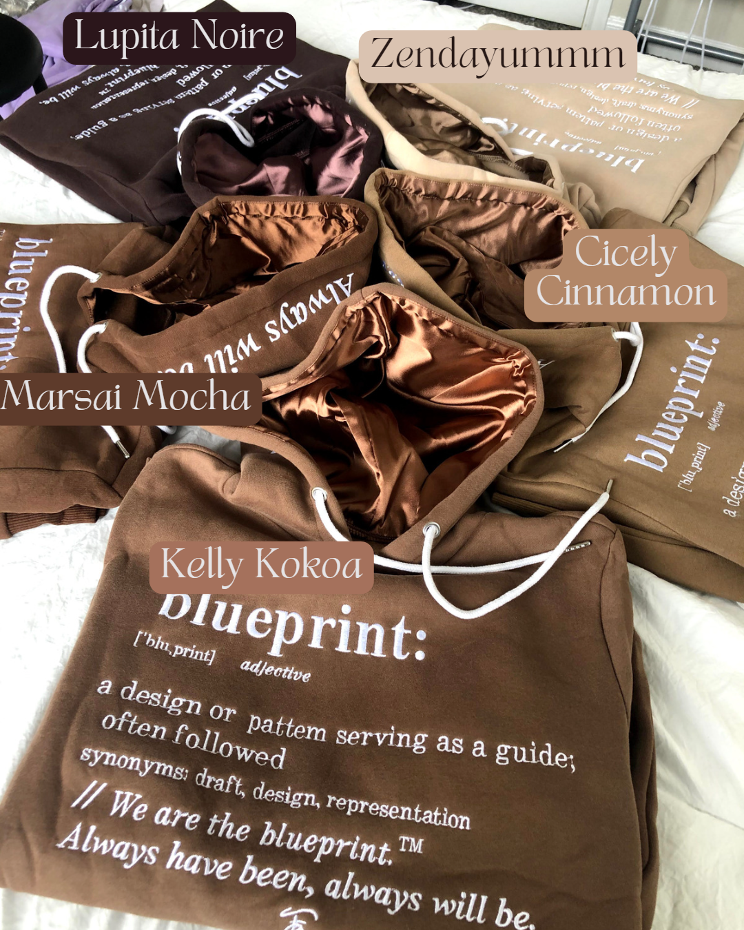 Mocha Brown Satin-Lined Hoodie, Winter Vault 2026.