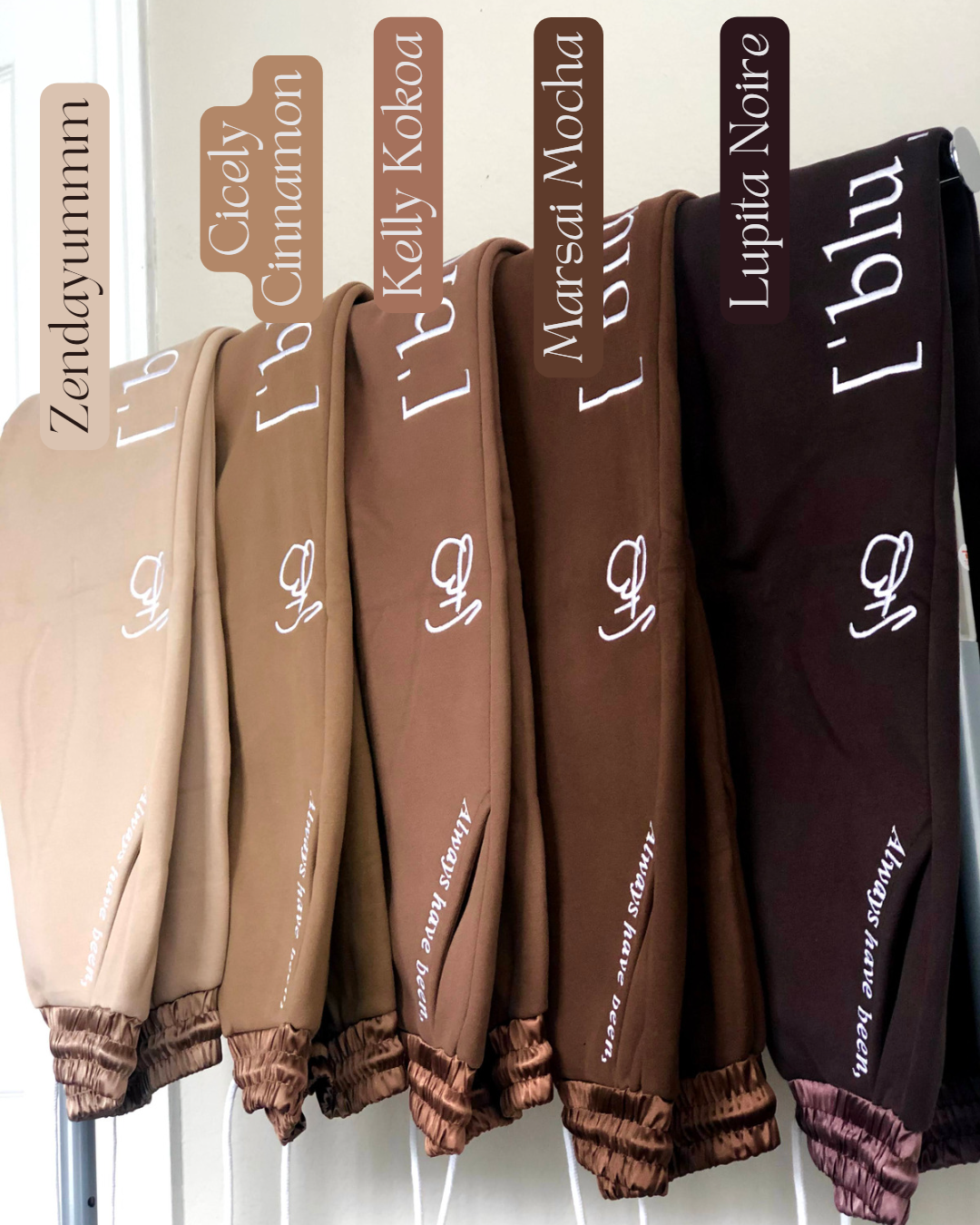 Mocha Brown Joggers, Winter Vault 2026.