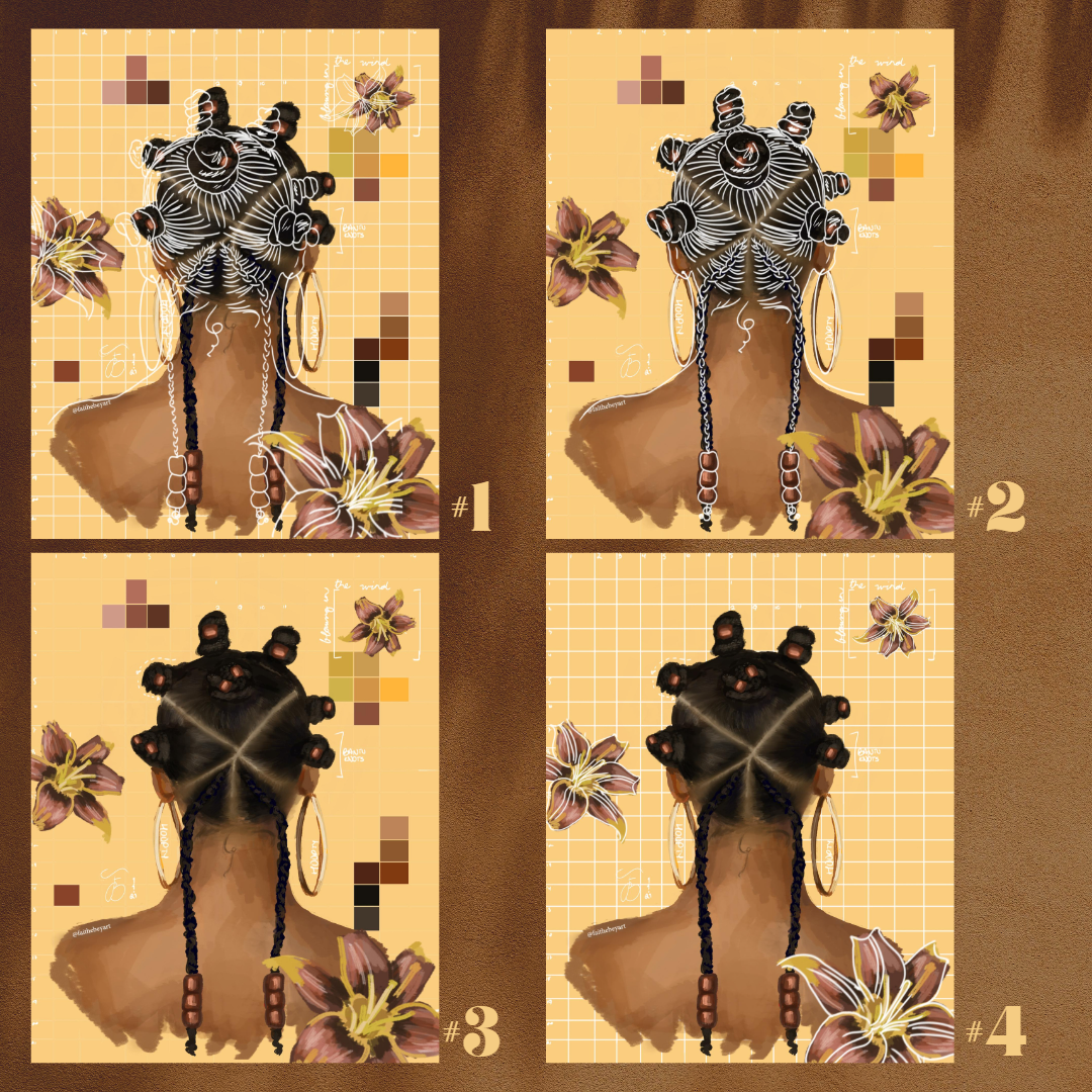 Like Bantu Wall Art #3