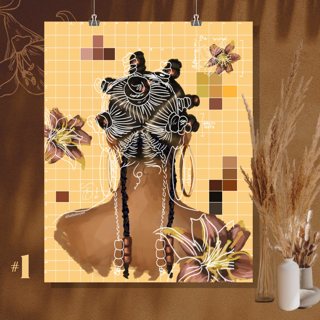Like Bantu Wall Art #1