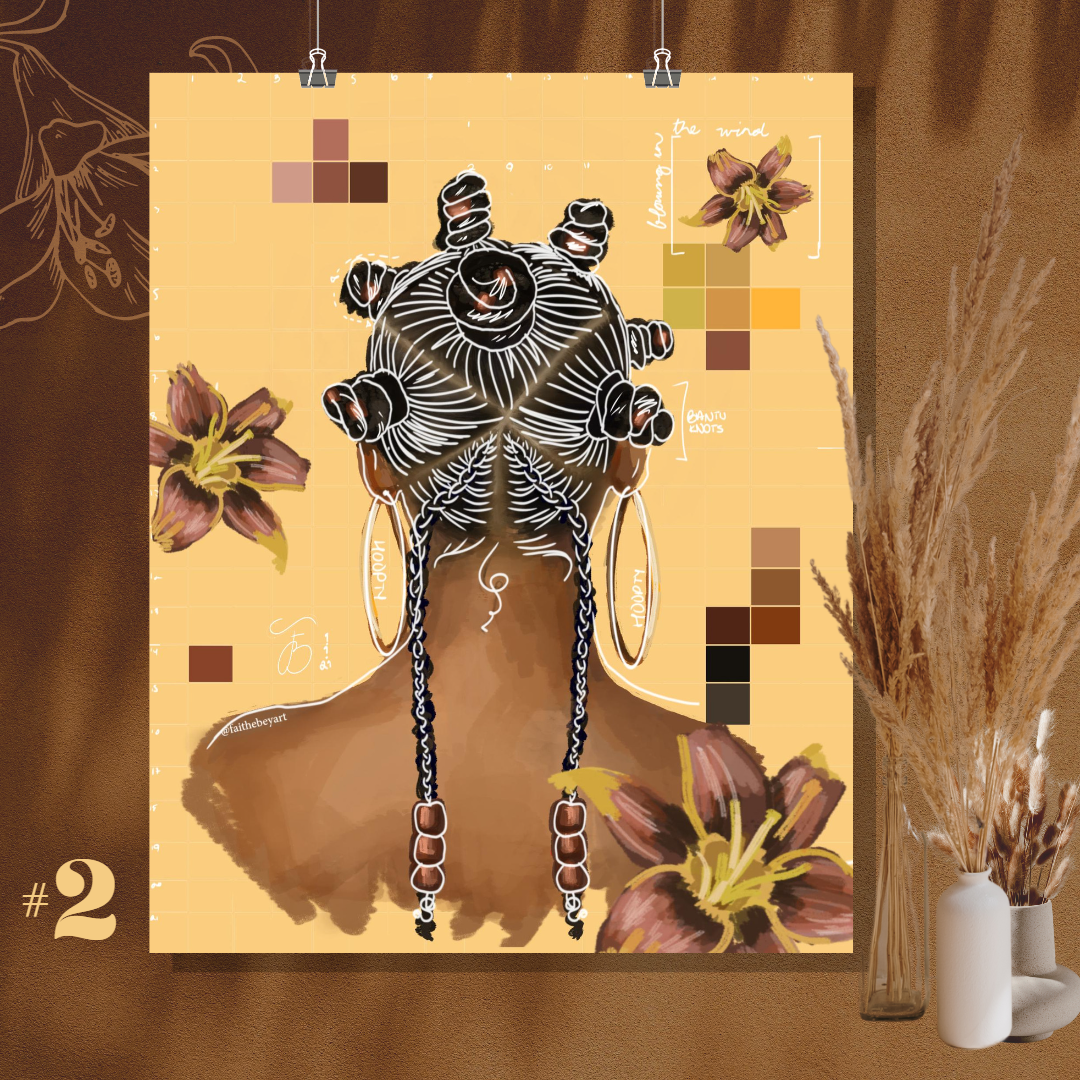 Like Bantu Wall Art #2