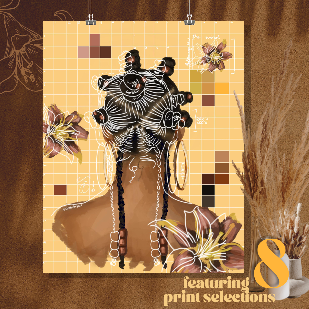 Like Bantu Wall Art #3