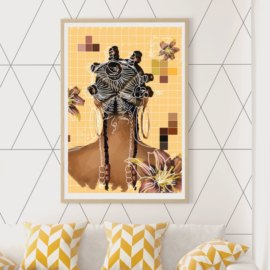 Like Bantu Wall Art #1
