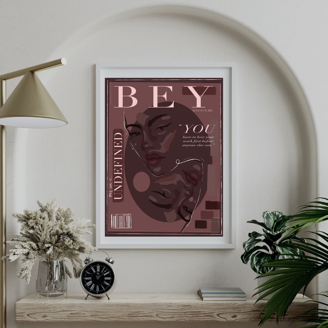 Undefined (Bey Magazine) Wall Art